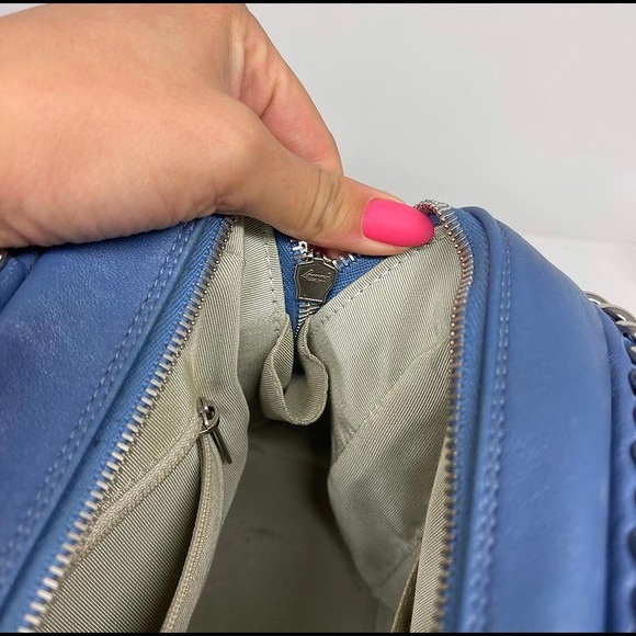 💙Chanel Quilted Leather Chain Around Bowler Bag💙 - Picture 9 of 11